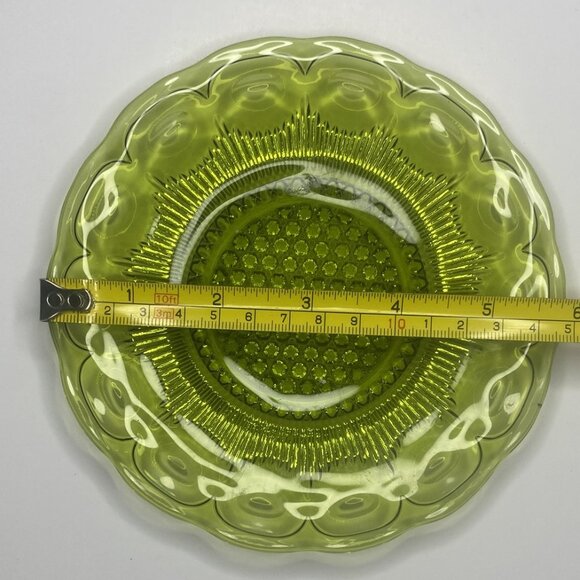 Vintage Bartlett Collins Bowl Green Kitchen Serving Dish Candy Dish 1914 - Picture 3 of 5